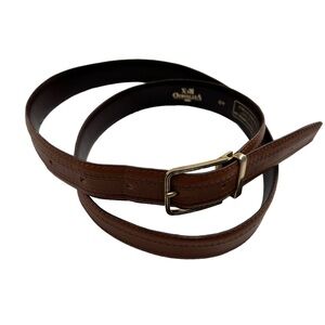 VINTAGE VITTORIO REX Full Grain Cowhide Men's Belt Made In Italy